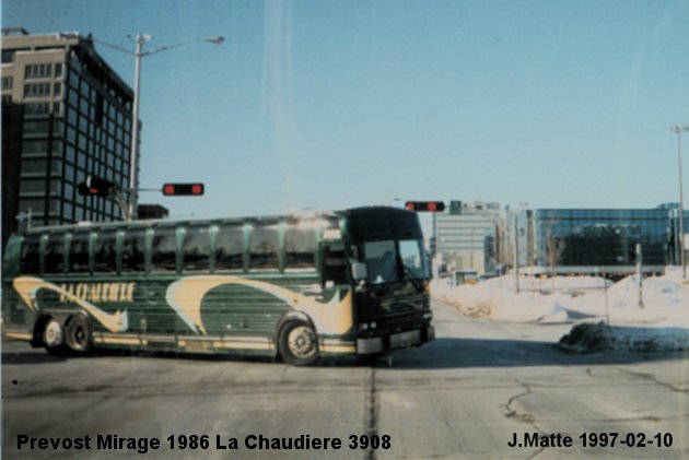 BUS/AUTOBUS: Prevost Mirage 1986 Chaudiere
