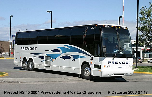 BUS/AUTOBUS: Prevost H3-45 2004 Chaudiere