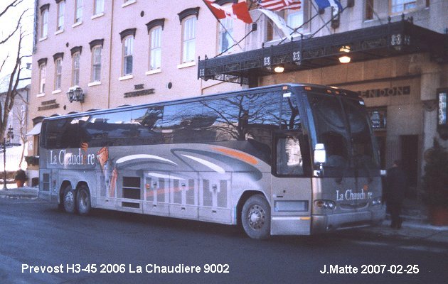 BUS/AUTOBUS: Prevost H3-45 2006 Chaudiere