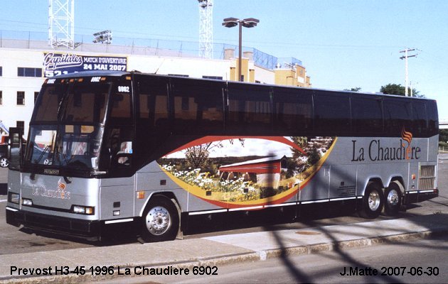 BUS/AUTOBUS: Prevost H3-45 1996 Chaudiere
