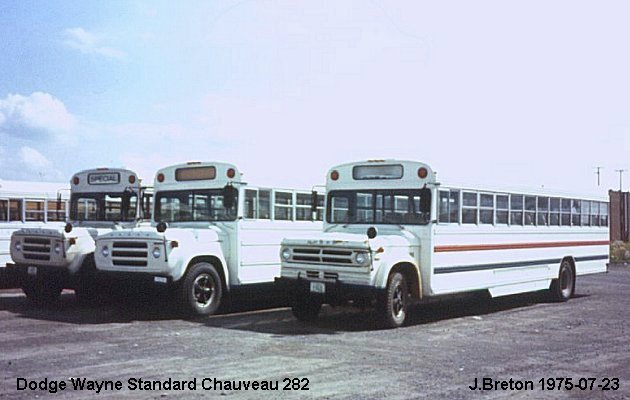 BUS/AUTOBUS: Wayne Standard 1970 Chauveau