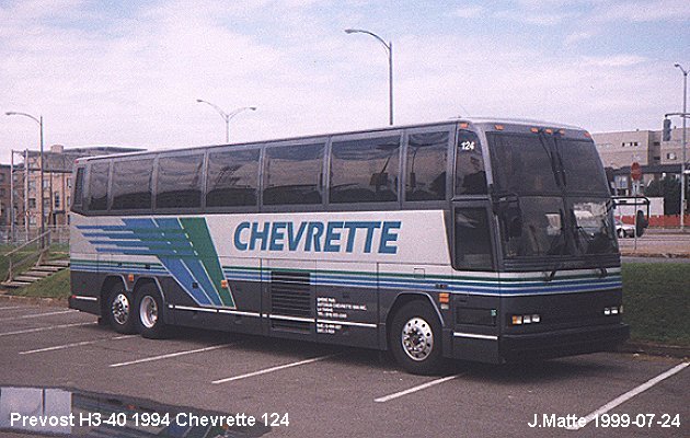 BUS/AUTOBUS: Prevost H3-40 1994 Chevrette