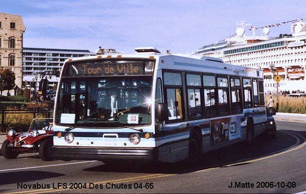 BUS/AUTOBUS: Novabus LFS 2004 Des Chutes