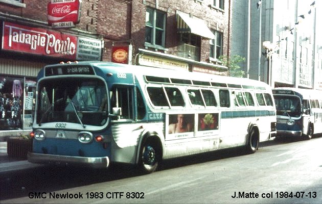 BUS/AUTOBUS: GMC Newlook 1983 CITF
