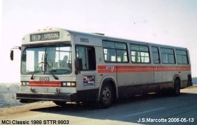 BUS/AUTOBUS: MCI Classic 1988 STTR