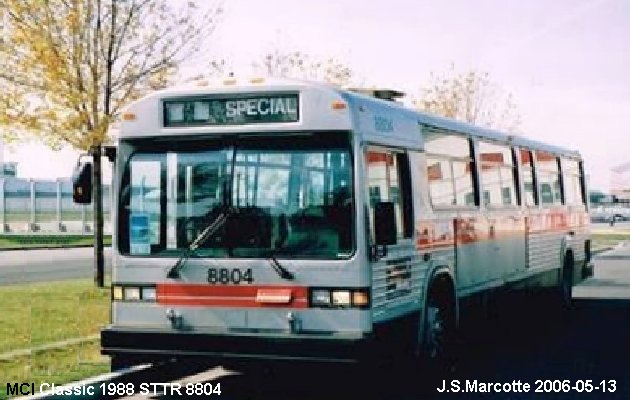 BUS/AUTOBUS: MCI Classic 1988 STTR