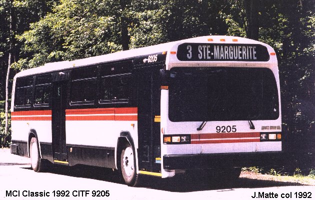 BUS/AUTOBUS: MCI Classic 1992 CITF