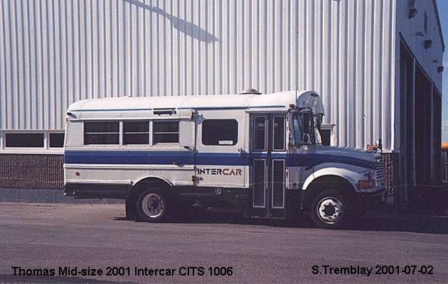 BUS/AUTOBUS: Thomas C 40 2001 Intercar/CITS