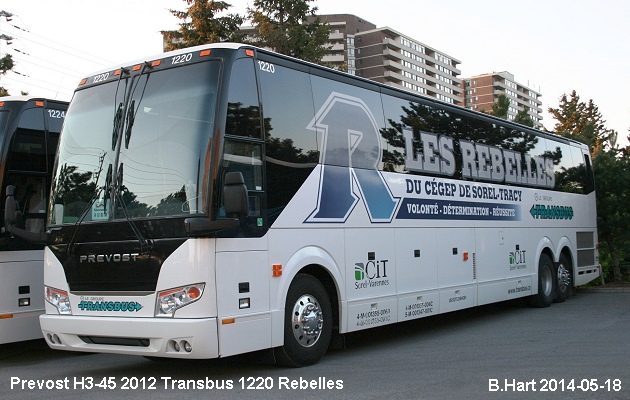 BUS/AUTOBUS: Prevost H3-45 2012 Transbus