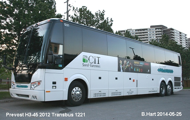 BUS/AUTOBUS: Prevost H3-45 2012 Transbus