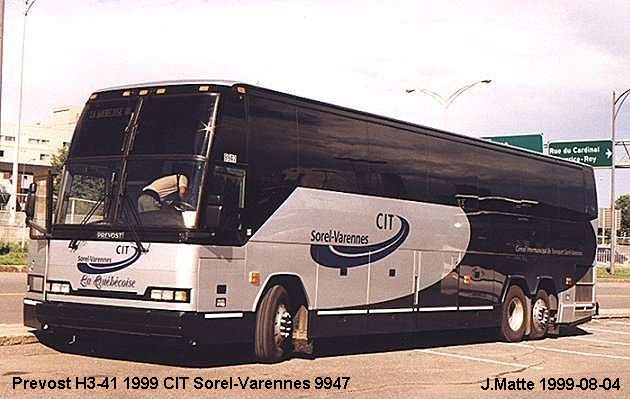 BUS/AUTOBUS: Prevost H3-41 1999 La Quebecoise