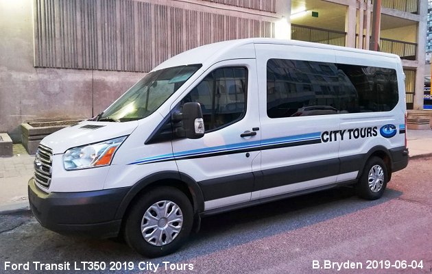 BUS/AUTOBUS: Ford Transit LT350 2019 City Tours