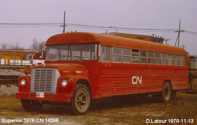 BUS/AUTOBUS: Superior C 1978 C.N.