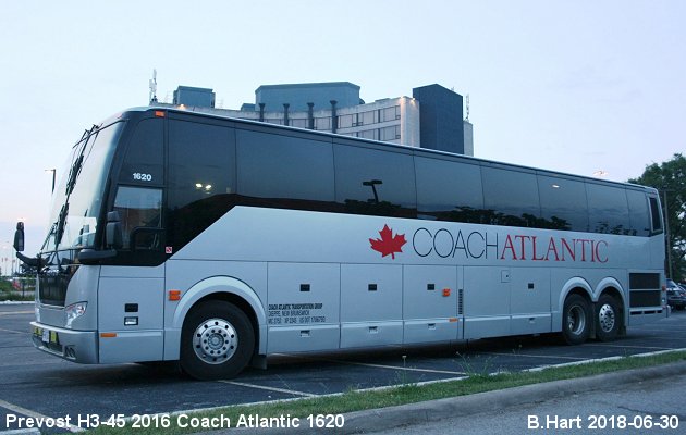 BUS/AUTOBUS: Prevost H3-45 2016 Coach Atlantic
