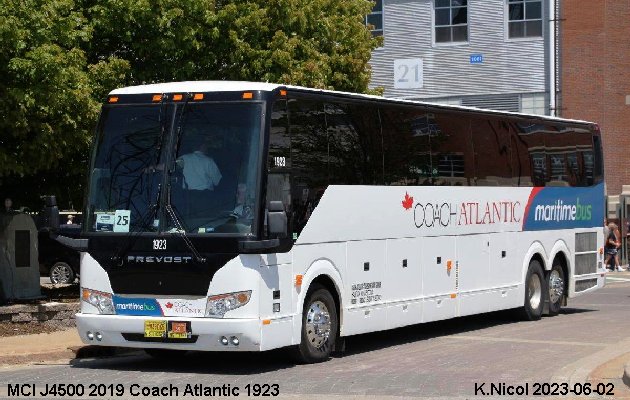 BUS/AUTOBUS: MCI J4500 2019 Coach Atlantic