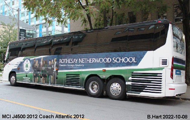 BUS/AUTOBUS: MCI J4500 2012 Coach Atlantic