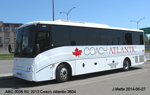 BUS/AUTOBUS: ABC 3035 RE 2013 Coach Atlantic