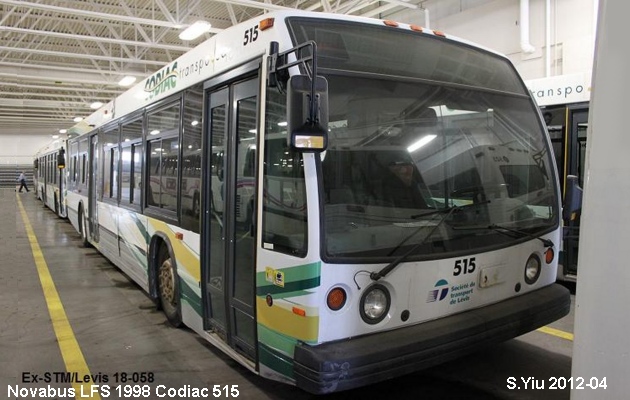 BUS/AUTOBUS: Novabus LFS 1998 Codiac Transit