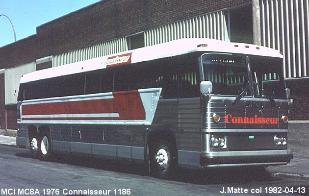 BUS/AUTOBUS: MCI MC 8 A 1976 Connaisseur