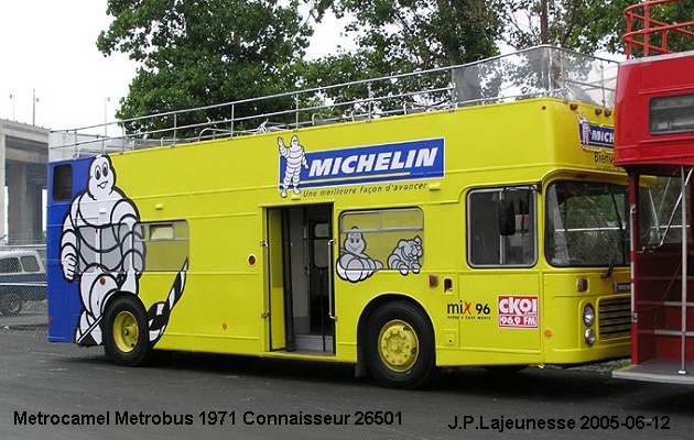 BUS/AUTOBUS: MCW Metrobus 1971 Connaisseur