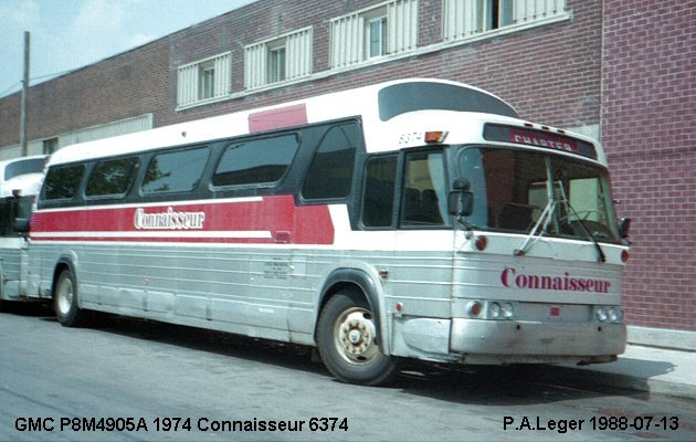 BUS/AUTOBUS: GMC P8M4905 1974 Connaisseur