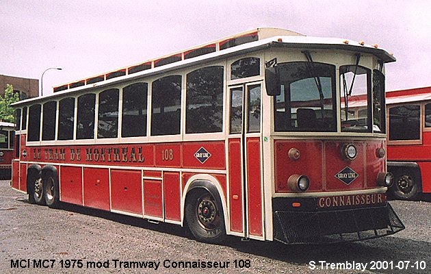 BUS/AUTOBUS: Connaisseur Tramway 1973 Connaisseur
