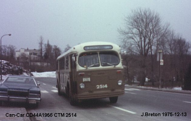 BUS/AUTOBUS: Can-Car CD44A 1956 C.T.M.