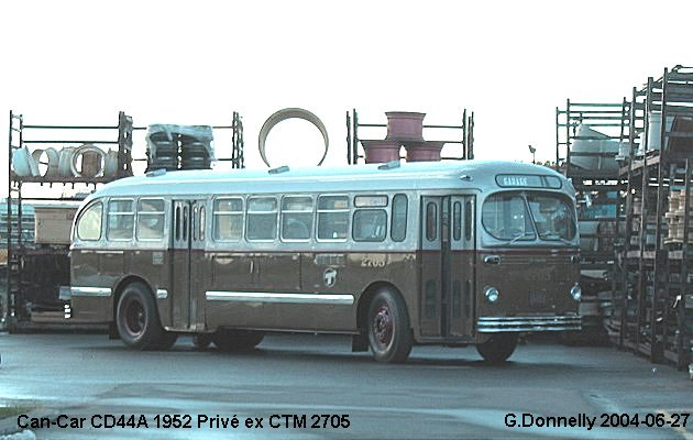 BUS/AUTOBUS: Can-Car CD44A 1952 Prive