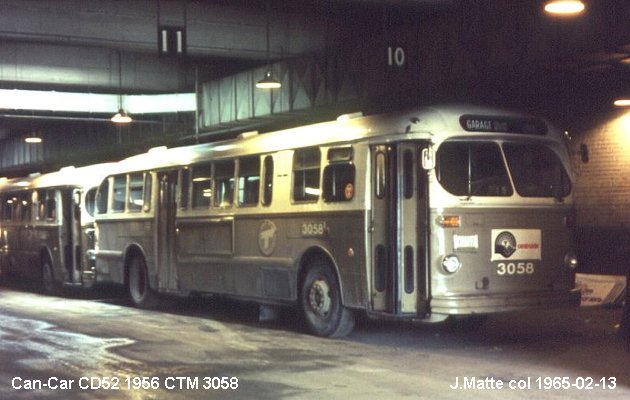 BUS/AUTOBUS: Can-Car CD52 1956 C.T.M.