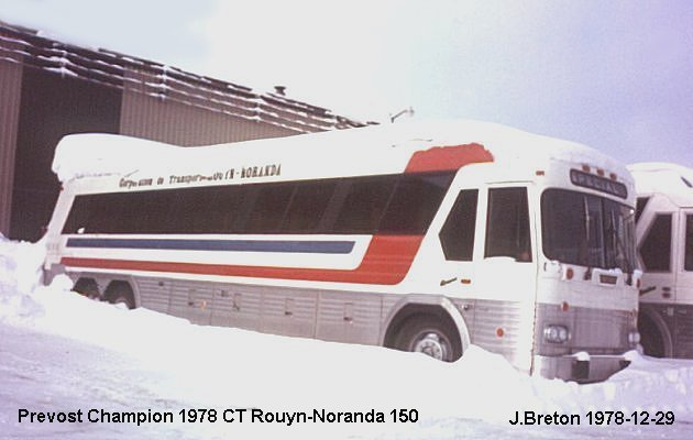 BUS/AUTOBUS: Prevost Champion 1978 T.C.Rouyn