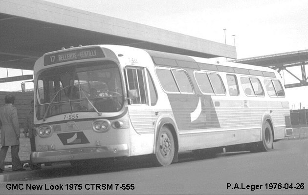 BUS/AUTOBUS: GMC New Look 1975 CTRSM