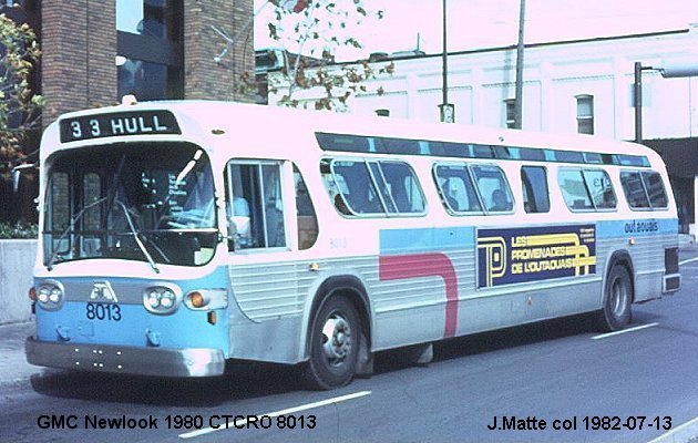 BUS/AUTOBUS: GMC New Look 1980 CTRSO