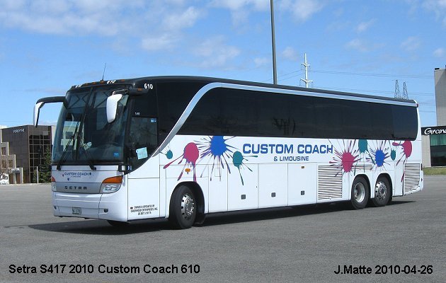 BUS/AUTOBUS: Setra S417HDH 2010 Custom Coach