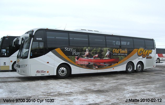 BUS/AUTOBUS: Volvo 9700 2010 Cyr