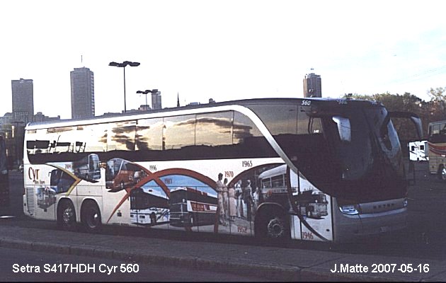 BUS/AUTOBUS: Setra S417HDH 2005 Cyr Bus Line