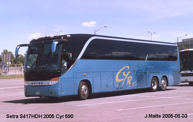 BUS/AUTOBUS: Setra S417HDH 2004 Cyr Bus Line