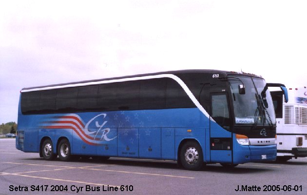 BUS/AUTOBUS: Setra S417HDH 2004 Cyr Bus Line