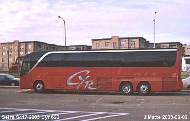 BUS/AUTOBUS: Setra S417 2003 Cyr