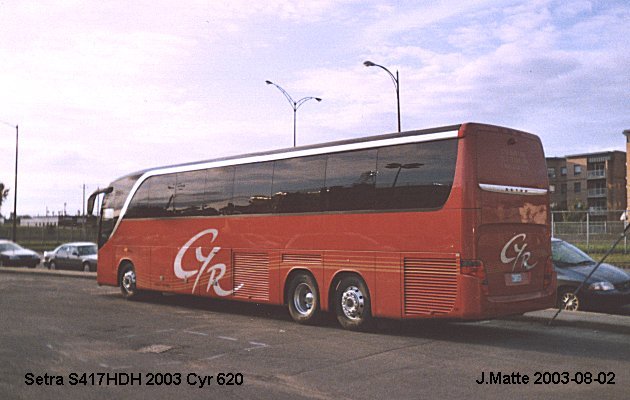 BUS/AUTOBUS: Setra S417HDH 2003 Cyr Bus Line
