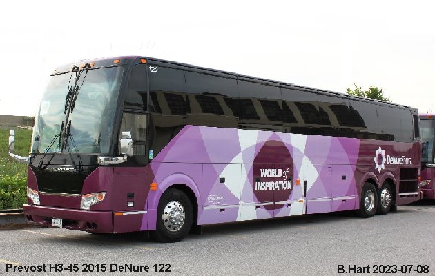 BUS/AUTOBUS: Prevost H3-45 2015 DeNure
