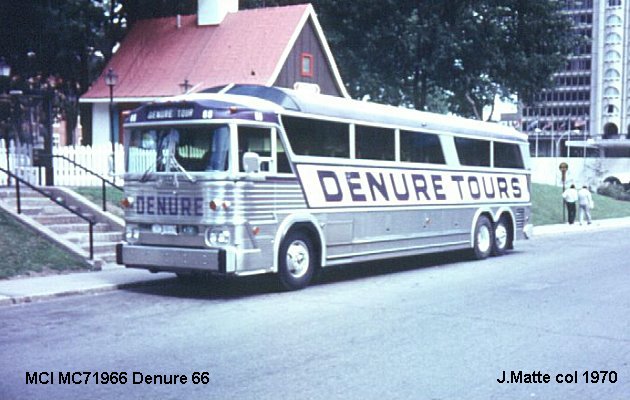 BUS/AUTOBUS: MCI MC7 1966 Denure
