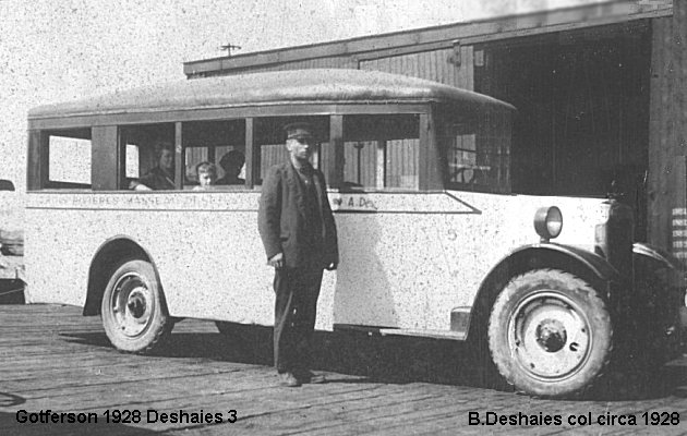 BUS/AUTOBUS: Gotferson Coach 1928 Deshaies