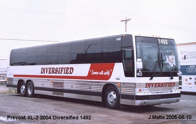 BUS/AUTOBUS: Prevost XL-2 2006 Diversified