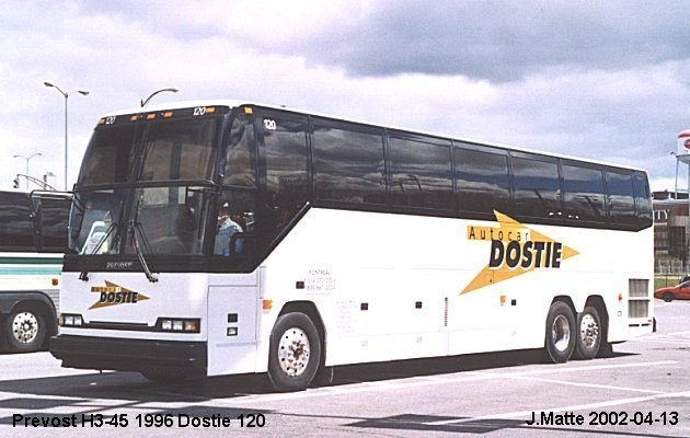 BUS/AUTOBUS: Prevost H3-41 1996 Dostie (LPR)