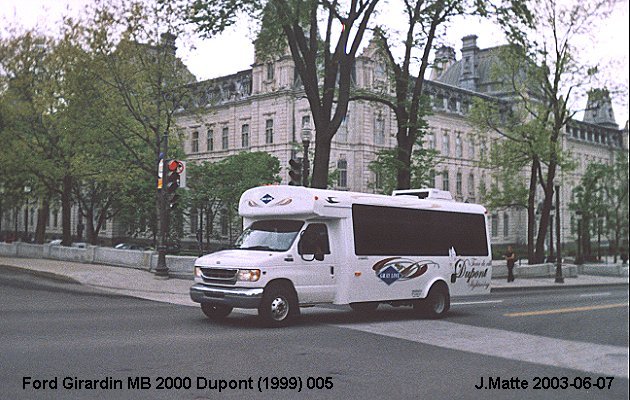 BUS/AUTOBUS: Girardin MB 2000 Dupont (1999)