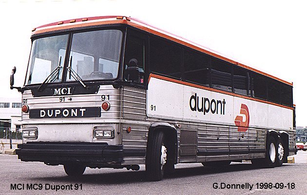 BUS/AUTOBUS: MCI MC 9 1985 Dupont