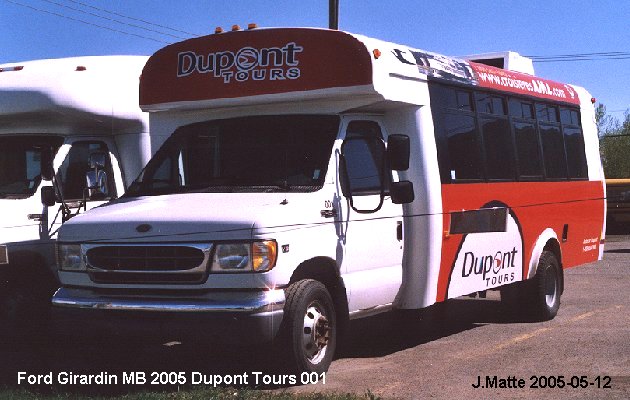BUS/AUTOBUS: Girardin MB 2005 Dupont (1999)