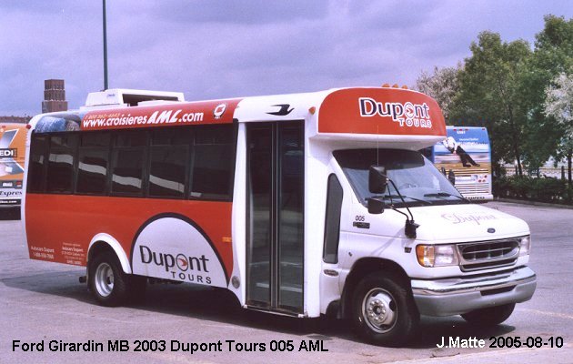 BUS/AUTOBUS: Girardin MB 2003 Dupont (1999)