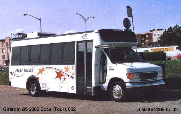 BUS/AUTOBUS: Girardin G5 2006 Excel-Tours