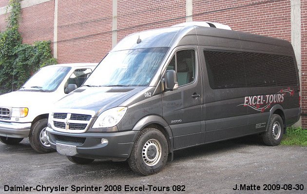 BUS/AUTOBUS: Chrysler Sprinter 2008 Excel-Tours